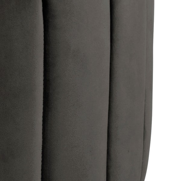 Brūni pelēks samta pufs Actona Doria, ⌀ 60 cm-image-3