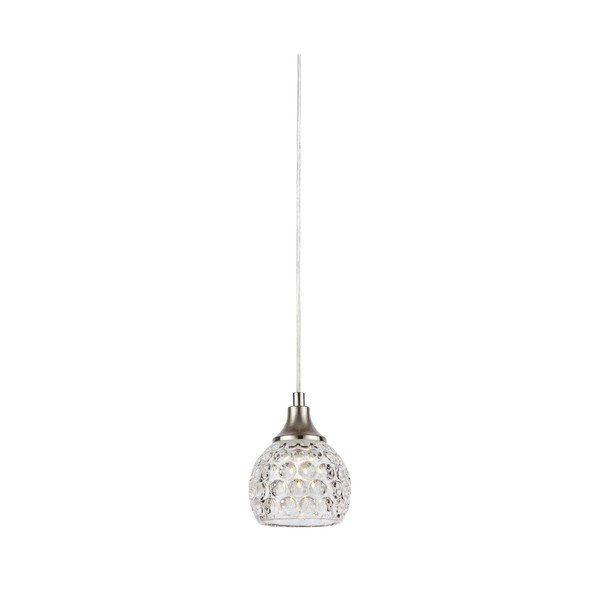 Matētas sudraba krāsas stikla piekaramā lampa ø11,5x14,5 cm Clear – Markslöjd