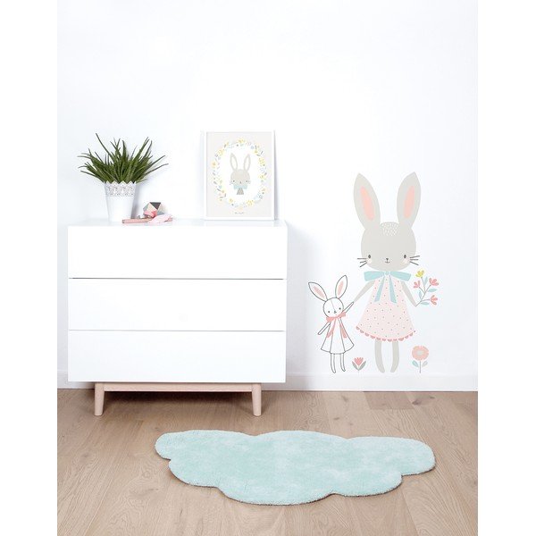 Bērnu uzlīme 58x90 cm Little Miss Rabbit – Lilipinso-image-2