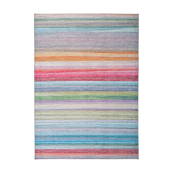 Krāsains svītrains paklājs ar augstu kokvilnas saturu Universal Exclusive, 160 x 115 cm