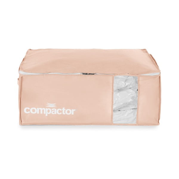 Vakuuma plastmasas drēbju uzglabāšanas kaste 65x45x27 cm Pink Edition – Compactor-image-4