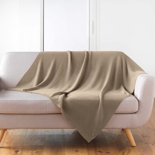 Adīts pleds 125x150 cm Tricotine – douceur d'intérieur-image-1