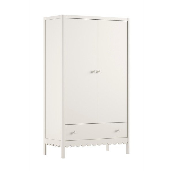 Bēšs bērnu drēbju skapis 110x190x55 cm Swingo – Vipack