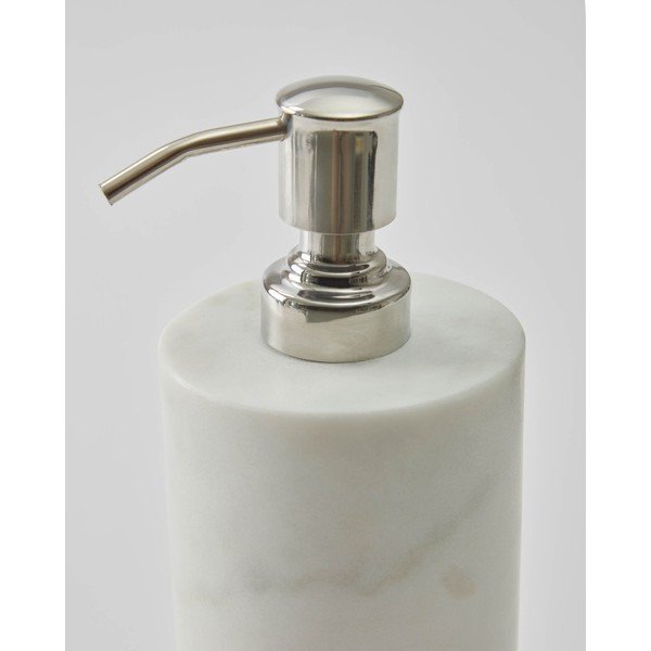 Balts marmora ziepju dozators 200 ml Elenei – Kave Home-image-2