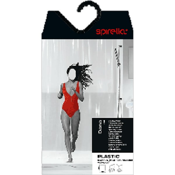 Dušas aizkars 180x200 cm Dana – Spirella-image-3