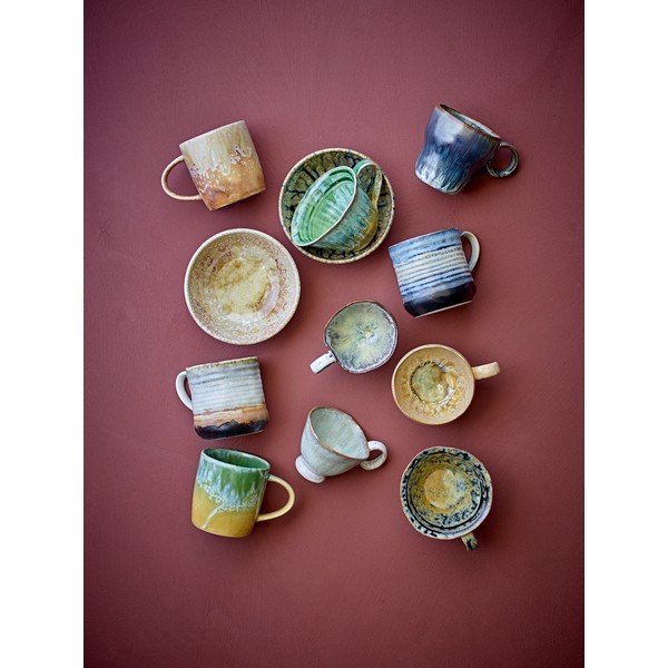 Akmensmasas krūzes (4 gab.) 380 ml Deana – Bloomingville-image-3