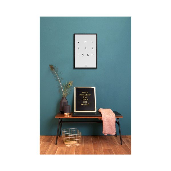 Melns fotorāmis PT LIVING Ritzy, 42 x 62 cm-image-1