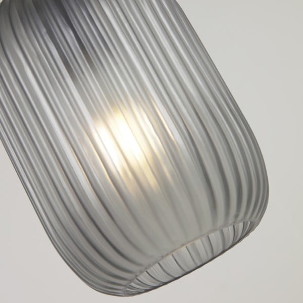 Griestu lampa zelta krāsā ar stikla abažūru ø 12 cm Hestia – Kave Home-image-2