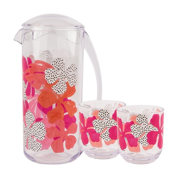 Rozā un oranža piknika krūze Navigate, 2 l-image-2