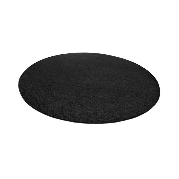 Melns paklājs Hanse Home, ⌀ 133 cm-image-3