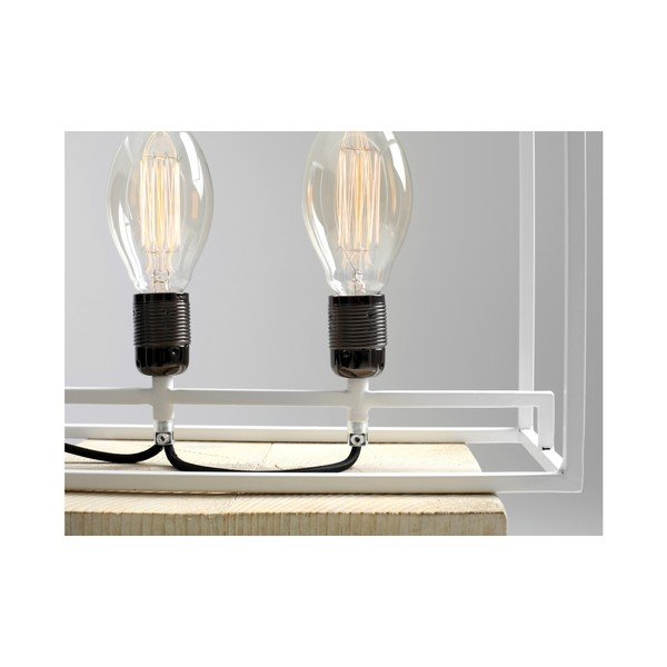 Balta galda lampa Custom Form Metriskā forma-image-3