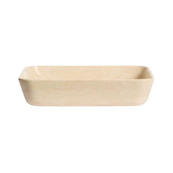 Bēša akmens izlietne 55x35 cm Darnen – Kave Home