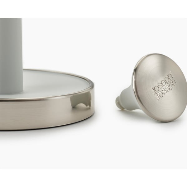 Balts plastmasas papīra dvieļu statīvs ø 16 cm Push&Tear – Joseph Joseph-image-4