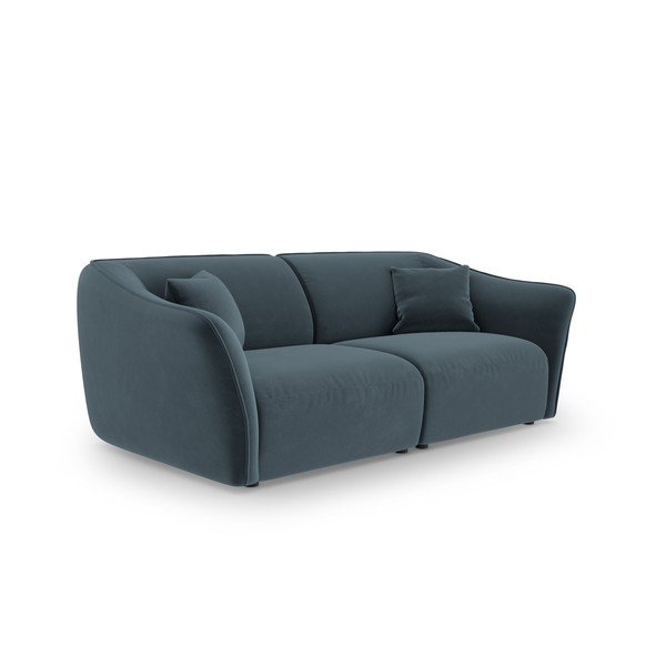 Zils samta dīvāns 206 cm Tokyo – Cosmopolitan Design-image-2