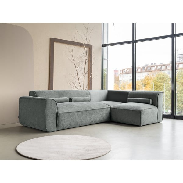 Gaiši zaļš stūra dīvāns (ar labo stūri) Flex Felix – Miuform-image-3