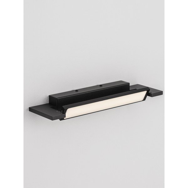 Matēti melna alumīnija LED sienas lampa Livo – Nova Luce-image-2
