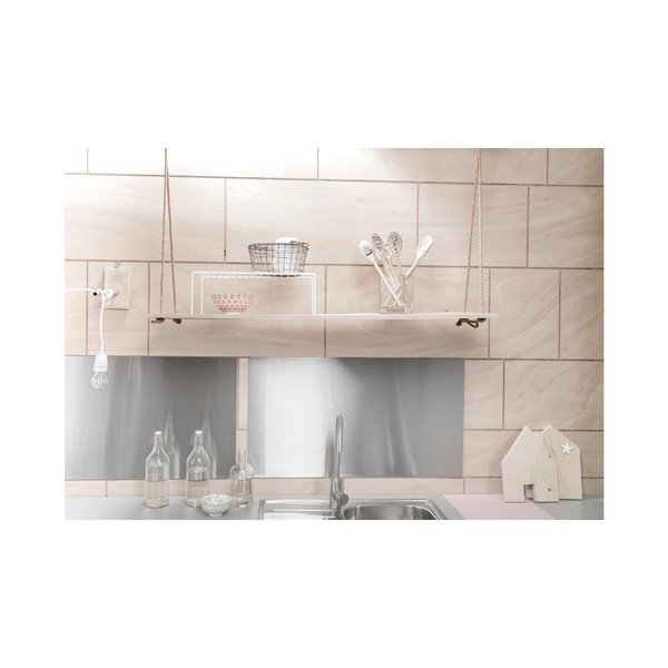 Balts virtuves plaukts Rona, 42,7 x 22,5 x 14,7 cm-image-2