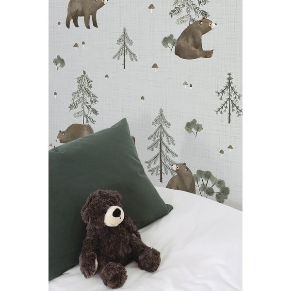 Bērnu tapetes 10 m x 50 cm Mountain & Bears – Lilipinso-image-3