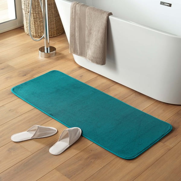 Zils vannas istabas paklājiņš 50x120 cm Vitamine – douceur d'intérieur-image-1