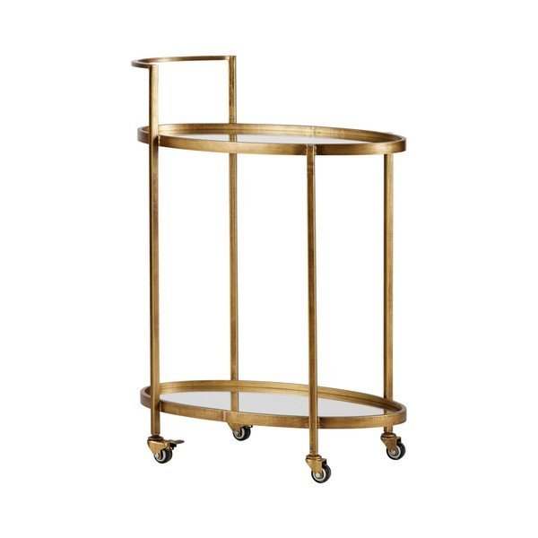 Servēšanas galdiņš uz riteņiem 35x67 cm Push – WOOOD