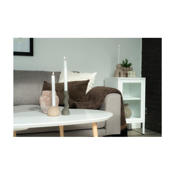 Balta metāla vitrīna 38x70 cm Dalby – House Nordic-image-4