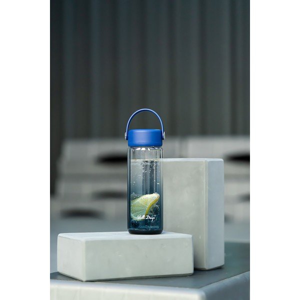 Zila stikla pudele 350 ml Fuori – Vialli Design-image-4