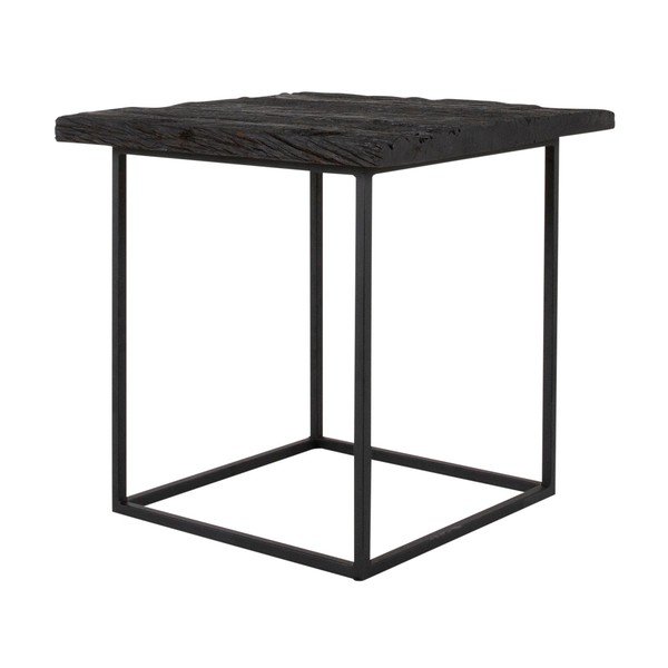 Saliekamais galds ar eksotiskās koksnes virsmu Canett Hayes Bob, garums 50 cm-image-1