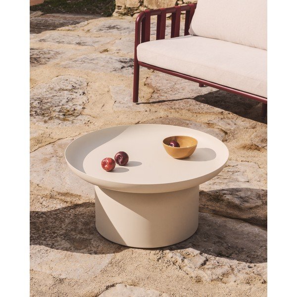 Metāla apaļš dārza kafijas galdiņš ø 70 cm Arcola – Kave Home-image-1