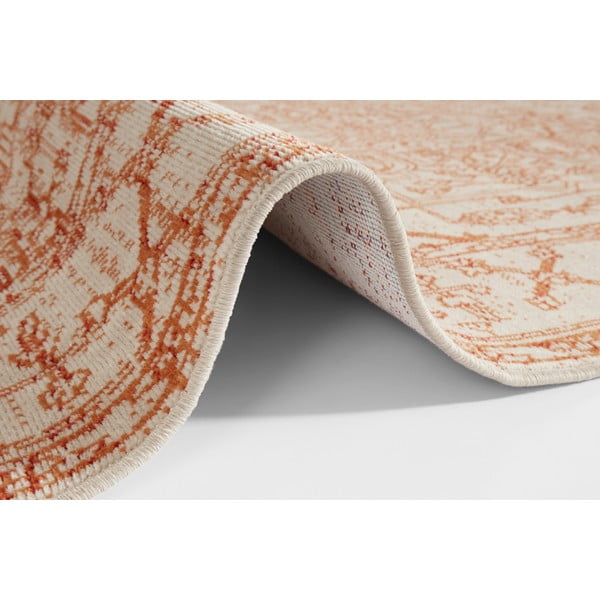 Oranžs paklājs ar pārstrādātu kokvilnu sastāvā Nouristan, 200 x 290 cm-image-2