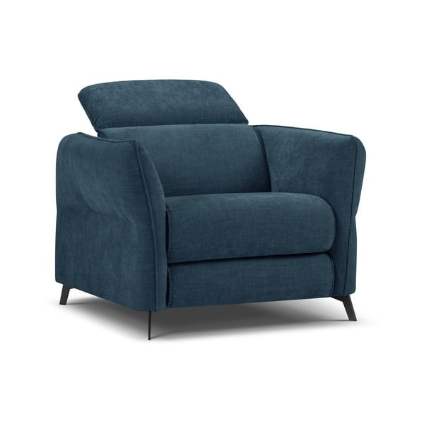 Zils atpūtas krēsls Hubble – Windsor & Co Sofas-image-2
