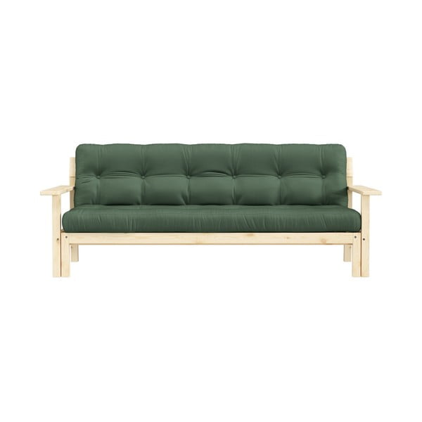 Izvelkamais dīvāns Karup Design Unwind Olive Green