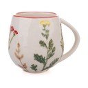 Balta porcelāna krūze 240 ml Flower Garden – Dakls