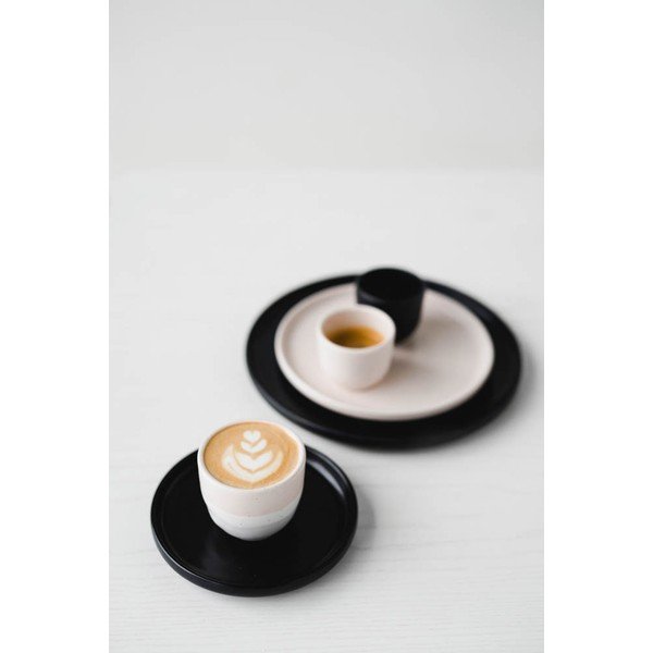 Melns akmensmasas deserta šķīvis ÅOOMI Luna, ø 17 cm-image-3