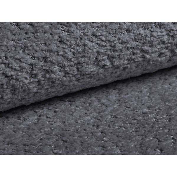 Tumši pelēks dīvāna spilvens no buklē auduma Kemi – Cosmopolitan Design-image-2