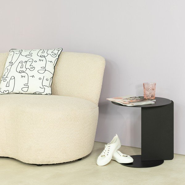 Metāla apaļš sānu galdiņš ø 40 cm Salsa – Spinder Design-image-1