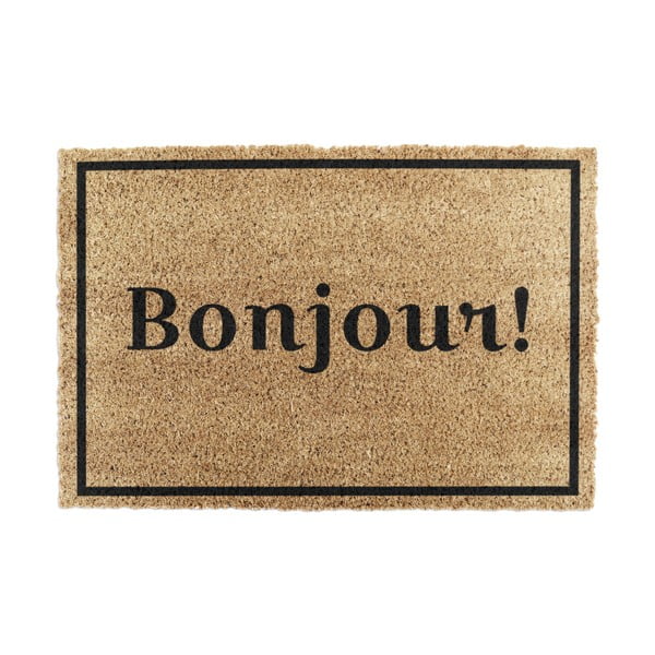 Kokosšķiedras kājslauķis 40x60 cm Bonjour – Artsy Doormats