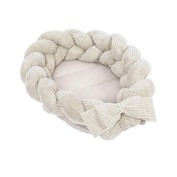 Bēša zīdaiņu ligzdiņa 47x70 cm – Meowbaby