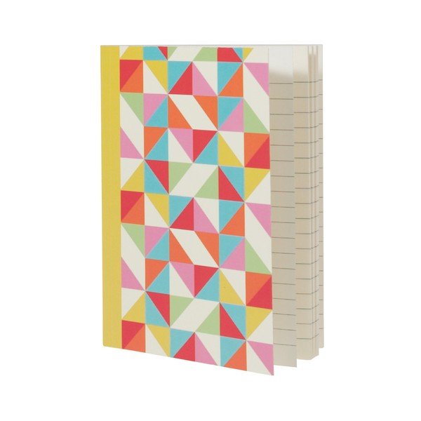 Piezīmju grāmatiņa A6 Rex London Multicolour Geometric-image-1