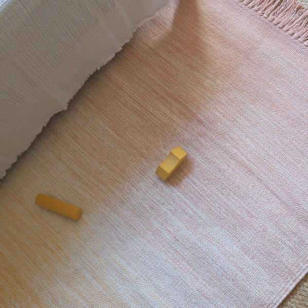 Oranžs/rozā mazgājams paklājs 100x150 cm Kirthy – Nattiot-image-3