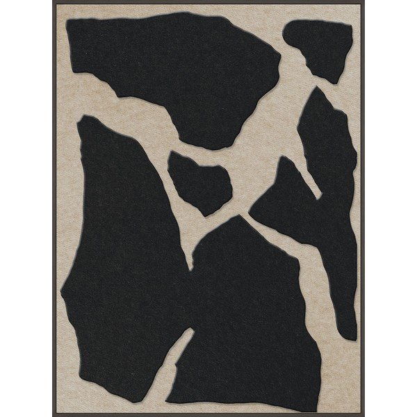 3D glezna ar rāmi/skaņas absorbējoša 90x120 cm Soundgarden 1 – Malerifabrikken