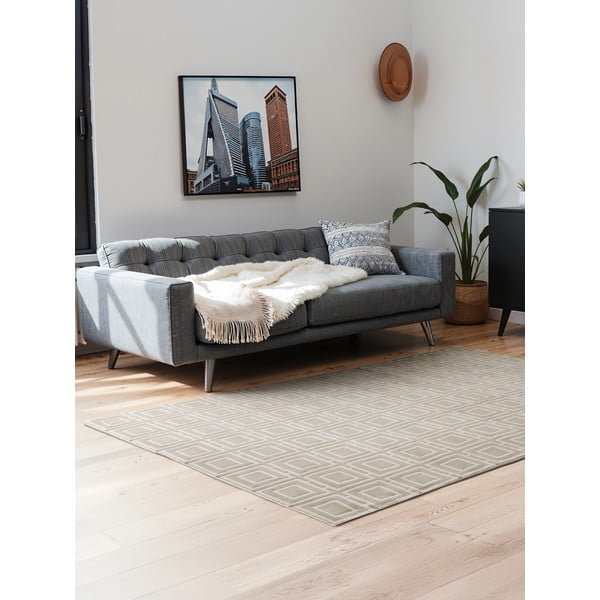 Krēmkrāsas paklājs 120x170 cm Perles Howlite – Elle Decoration-image-1