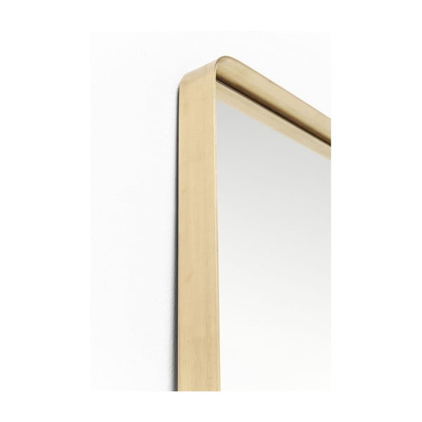 Spogulis ar misiņa rāmi Kare Design Taisnstūra formas, 200 x 70 cm-image-2