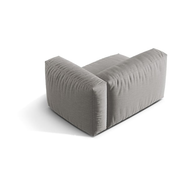 Gaiši pelēka modulārā dīvāna daļa (ar labo stūri) Martina – Micadoni Home-image-2