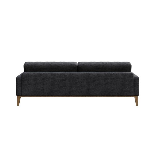 Tumši pelēks dīvāns MESONICA Musso Tufted, 210 cm-image-3