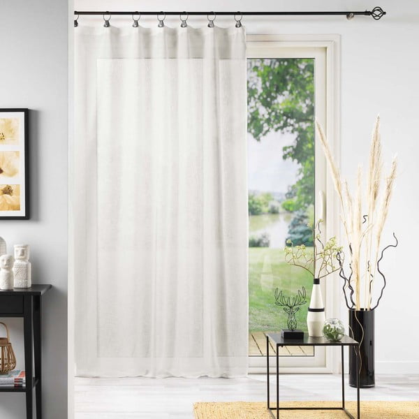 Balts dienas aizkars 140x240 cm Linka – douceur d'intérieur-image-2