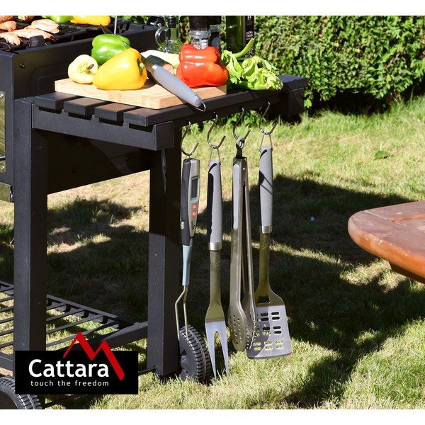 Tērauda grila dakša Cattara Shark-image-4