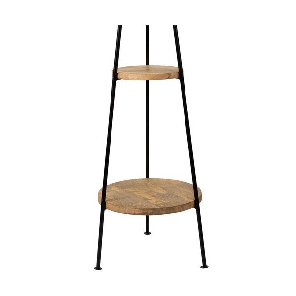Melna stāvlampa (augstums 150 cm) Ardecor – Sema-image-4