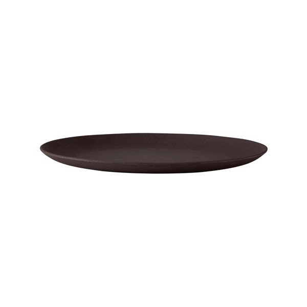 Melns bambusa servēšanas paplātes Villa Collection, ⌀ 22,5 cm