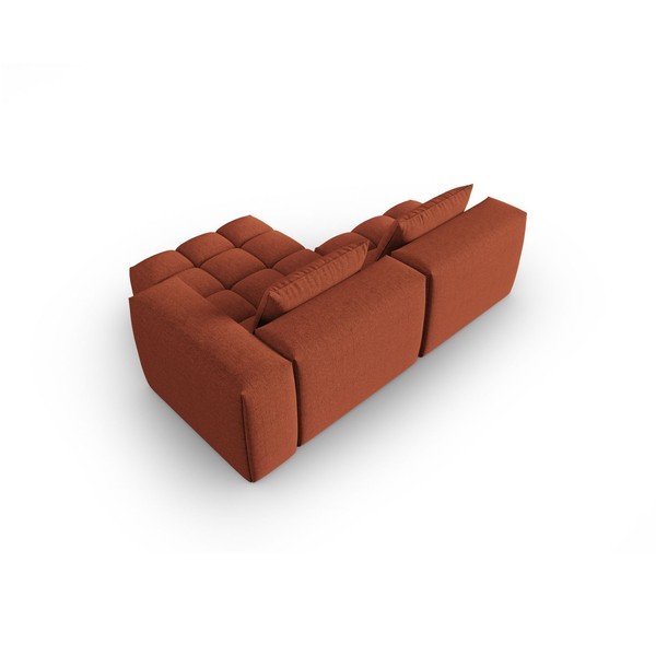 Terakotas oranžs stūra dīvāns (ar labo stūri/ar zvilni) Verona – Cosmopolitan Design-image-4