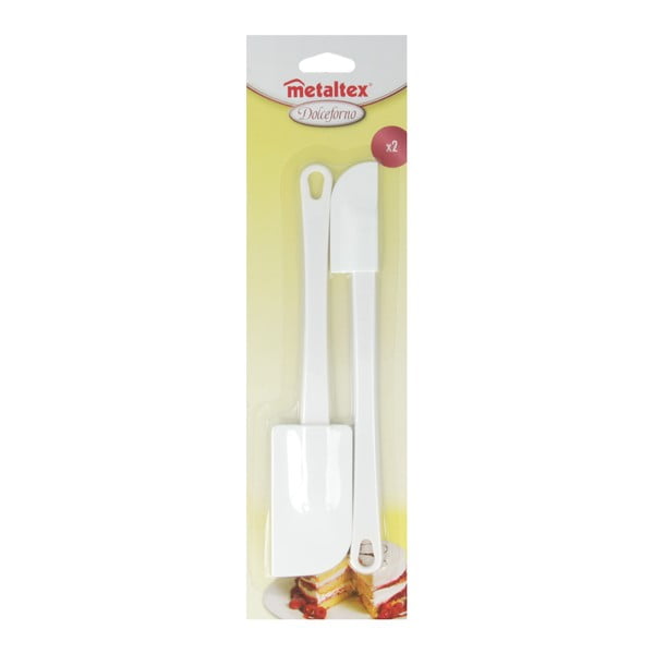 2 baltu plastmasas tīrītāju komplekts Metaltex-image-1